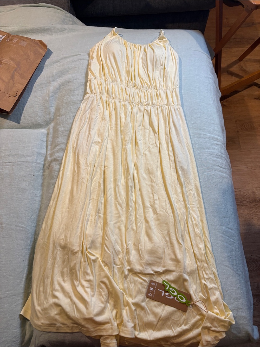 Women’s Yellow Brami Maxi Dress - OGL